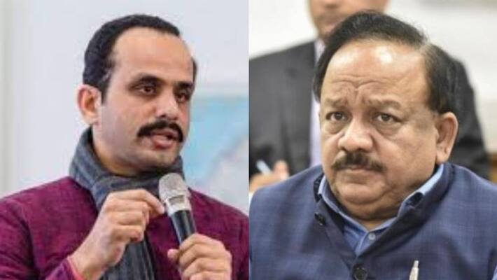 Mohammed Asheel against Union Minister Harsh Vardhan Mohammed Asheel against Union Minister Harsh Vardhan