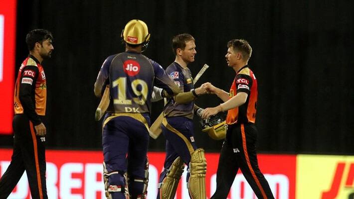 IPL2020 Sunrisers Hyderabad vs Kolkata Knight Riders, KKR beat SRH in super over thriller IPL2020 Sunrisers Hyderabad vs Kolkata Knight Riders, KKR beat SRH in super over thriller
