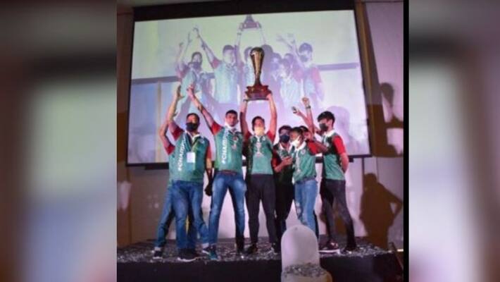 Mohun Bagan finally handed over coveted I league trophy by AIFF Mohun Bagan finally handed over coveted I league trophy by AIFF
