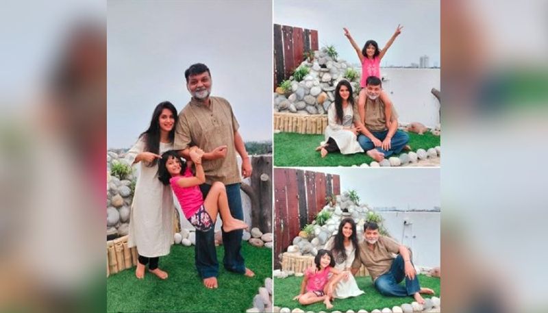Srijit Mukherji and Ayra spend time together while decking the Christmas tree ADB