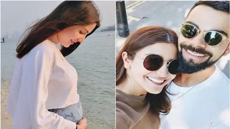 Actress Anushka Sharma looks gorgeous of her growing baby bump BRd