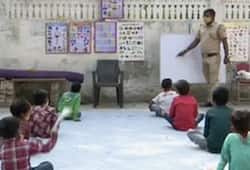 Policeman to teacher Delhi cop runs school for underprivileged kids as they cant afford online classes