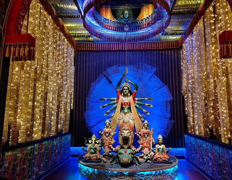 From north to south Kolkata Durga Puja is once again in full Theme TMB