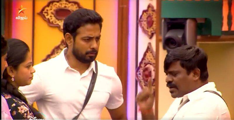 Velmurugan angry on Aranthangi nisha for give him no comments simply waste in bigg boss promo video