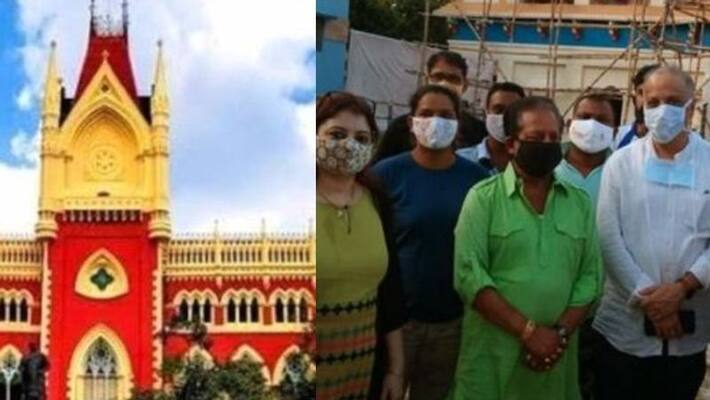 Santosh Mitra Square welcomed the Calcutta High Court verdict on Durga puja issue RTB Santosh Mitra Square welcomed the Calcutta High Court verdict on Durga puja issue RTB
