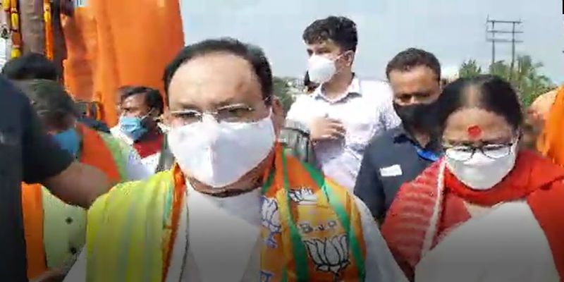 BJP president JP Nadda Slams Mamata Banerjee ahead of Assembly Election at Siliguri ASB