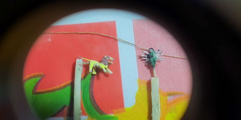West Bengal: Man makes 3 mm idol of Goddess Durga in Raiganj-dbr