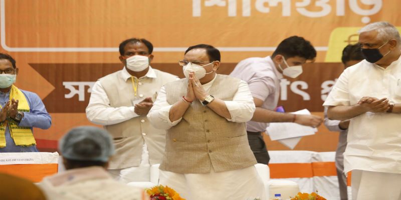 BJP president JP Nadda Slams Mamata Banerjee ahead of Assembly Election at Siliguri ASB