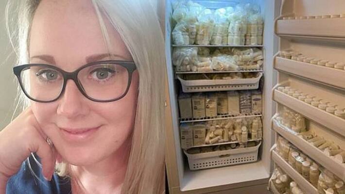 Mom sells breastmilk and earns $ 20,000 Mom sells breastmilk and earns $ 20,000