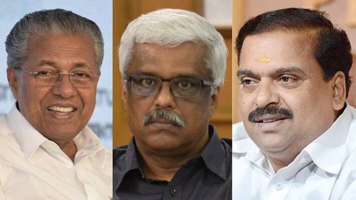M Sivasankar Blackmails Pinarayi Vijayan says PK Krishnadas M Sivasankar Blackmails Pinarayi Vijayan says PK Krishnadas