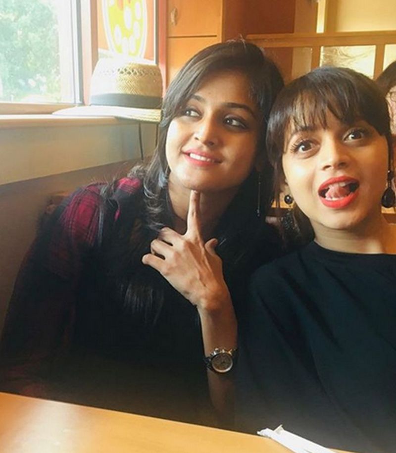 Artist Bhavana share her photo