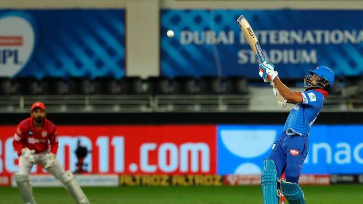 IPL 2020 shikhar dhawan century help delhi to set 165 run target to KXIP ckm IPL 2020 shikhar dhawan century help delhi to set 165 run target to KXIP ckm
