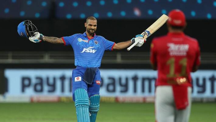 Delhi Capitals puts Puts 165 runs target to Kings XI Punjab in IPL 2020 spb Delhi Capitals puts Puts 165 runs target to Kings XI Punjab in IPL 2020 spb