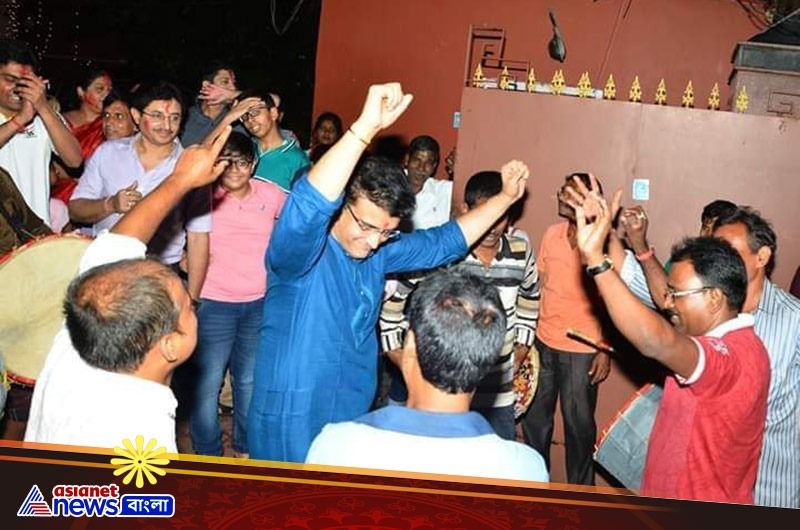 How Sourav Ganguly Celebrate Durga Puja, Here are the 12 best iamges spb