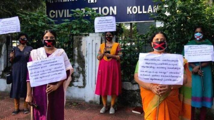 KGMOA protest continues in Kollam against district administration KGMOA protest continues in Kollam against district administration