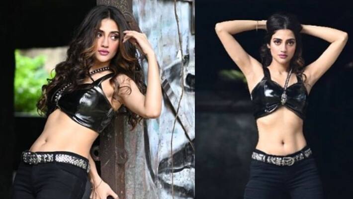 Nusrat Jahan puts a canvas on her body with a colorful mind ADB Nusrat Jahan puts a canvas on her body with a colorful mind ADB