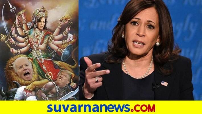 Hindu groups slam depiction of Kamala Harris as Durga pod Hindu groups slam depiction of Kamala Harris as Durga pod