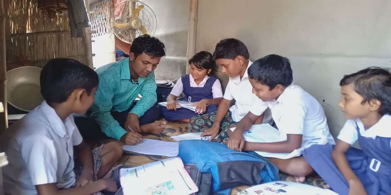 Success story in NEET of poor student at Maldaha ASB