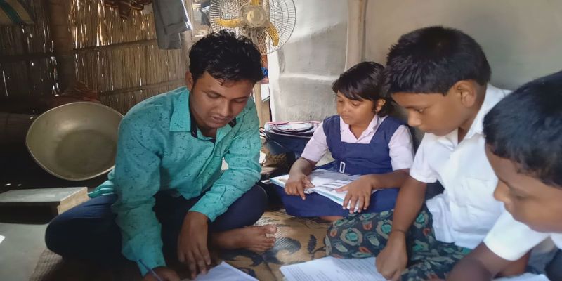 Success story in NEET of poor student at Maldaha ASB