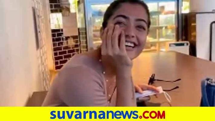 kannada rashmika mandanna surprises her close friends video vcs kannada rashmika mandanna surprises her close friends video vcs