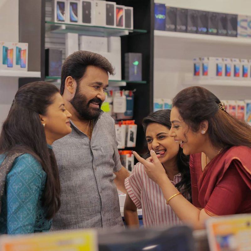 Georgekutty and family returning with phone in drishyam 2 malayalam film Excited fans photostory