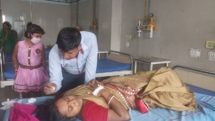 Anti socials snatches ornament of woman in Birbhum BTG Anti socials snatches ornament of woman in Birbhum BTG
