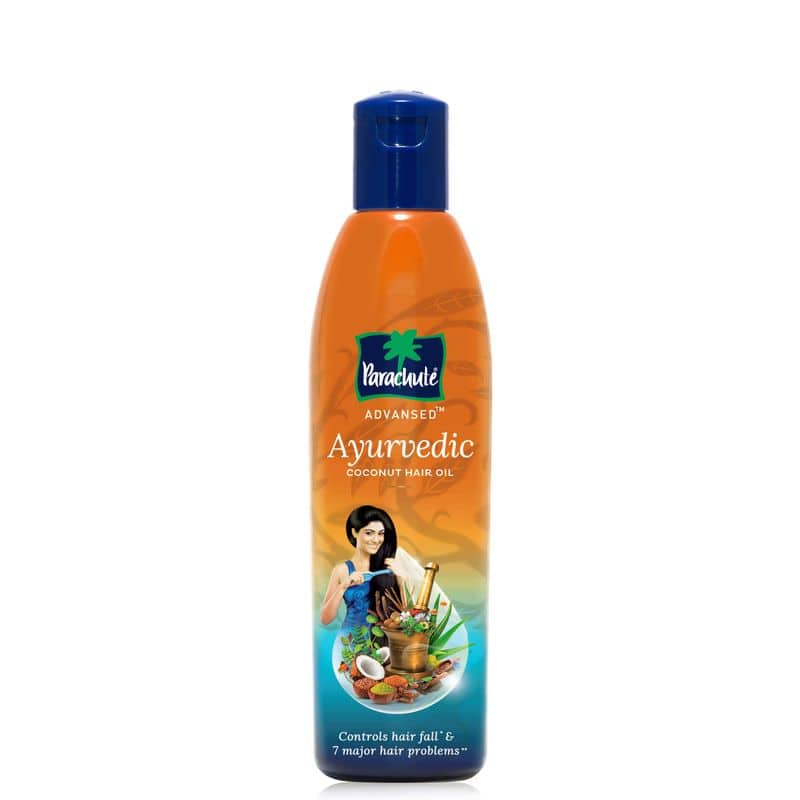 parachute advansed ayurvedic hair oil for strong and healthy hair