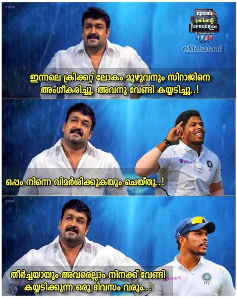 ipl 2020 rcb vs kkr fans praises pacer Mohammed Siraj