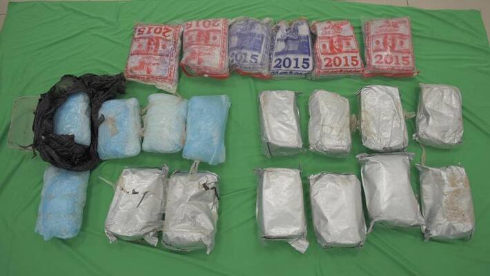 Big drug bust in Oman Asian national arrested Big drug bust in Oman Asian national arrested