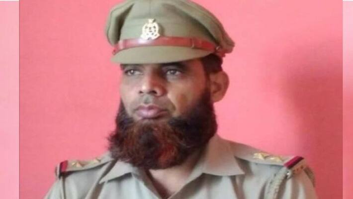 uttar pradesh baghpat sub inspector suspended for long beard KPR uttar pradesh baghpat sub inspector suspended for long beard KPR