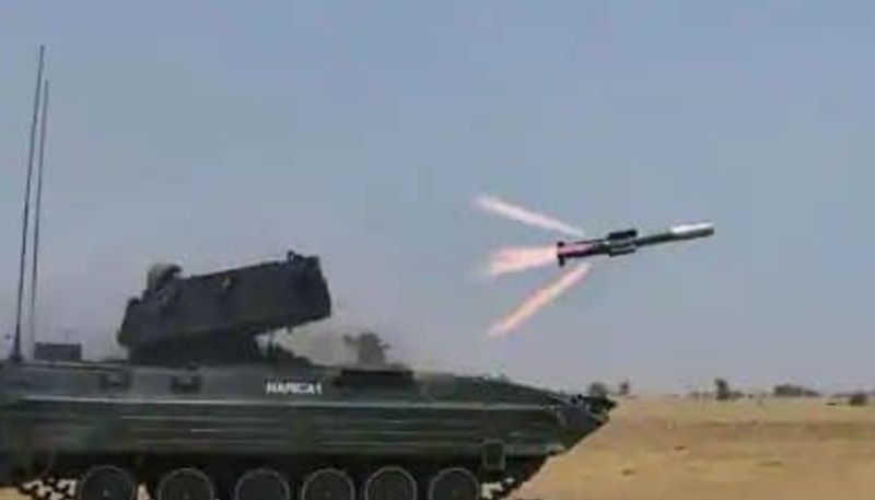 amid ladakh face nag anti tank missile successfully test fired ready for inducation army bsm