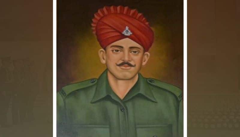 NAIK JADUNATH SINGHPARAM VIR CHAKRANaik Jadunath Singh of 1 Rajput commanded picket No 2 on Taindhar ridge, which came under intense enemy attack. With his small force, he managed to make the enemy retreat thrice. In the process, he lost all his men and ultimately made the supreme sacrifice himself. Despite being outnumbered and injured, he personally took over the Bren-gun and thwarted the second attack. When the enemy launched a third attack, Naik Jadunath Singh charged at the enemy with his sten gun despite being alone and wounded. The enemy, surprised by this act of valour, fled in disorder. But during the third exchange, two enemy bullets pierced his head and chest and Naik Jadunath Singh was martyred.