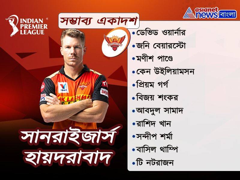 These are the probable 11 of Sunrisers Hyderabad vs Rajasthan Royals in second leg of IPL 2020 spb