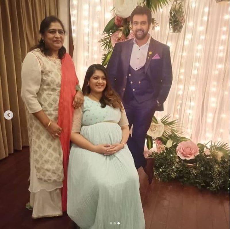 meghna raj sarja gives birth to a baby boy