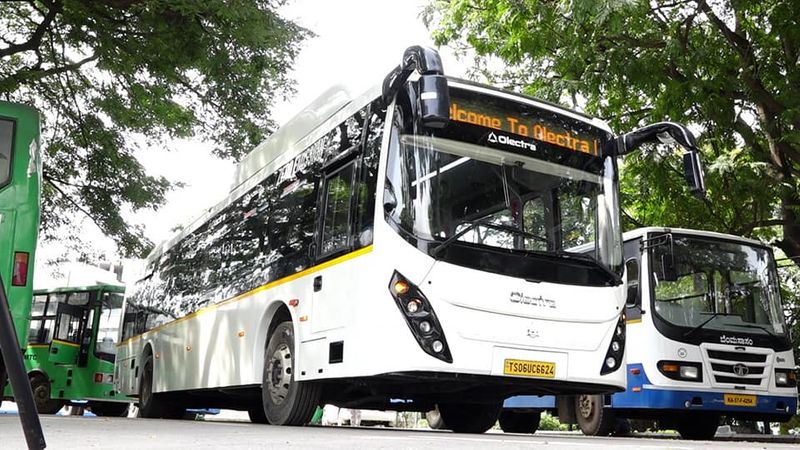 BMTC Electric bus on trial run in Bengaluru snr