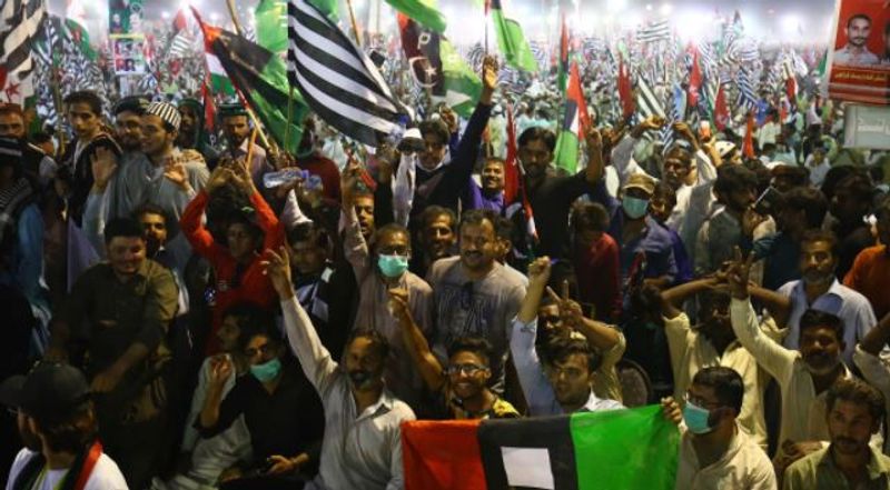Opposition protests inPakistan against Imran Khan government