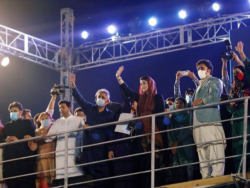 Opposition protests inPakistan against Imran Khan government