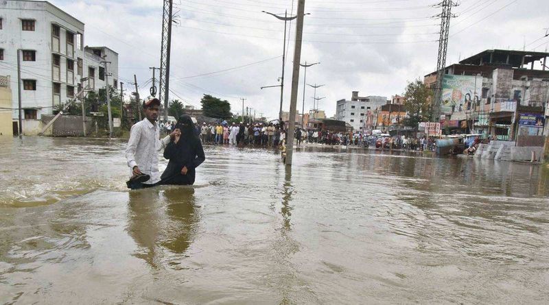 Telangana flood: Central team visits Hyderabad