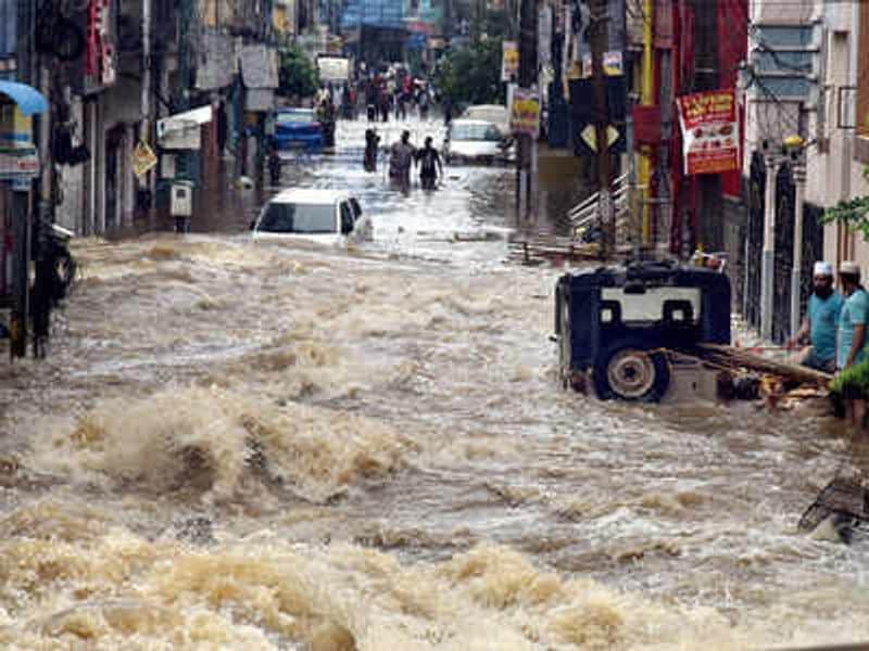 Telangana flood: Central team visits Hyderabad