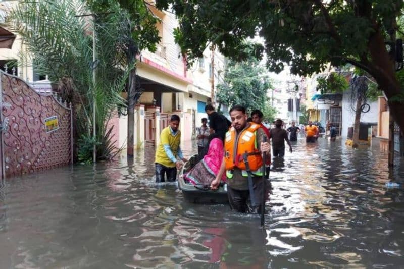 Telangana flood: Central team visits Hyderabad