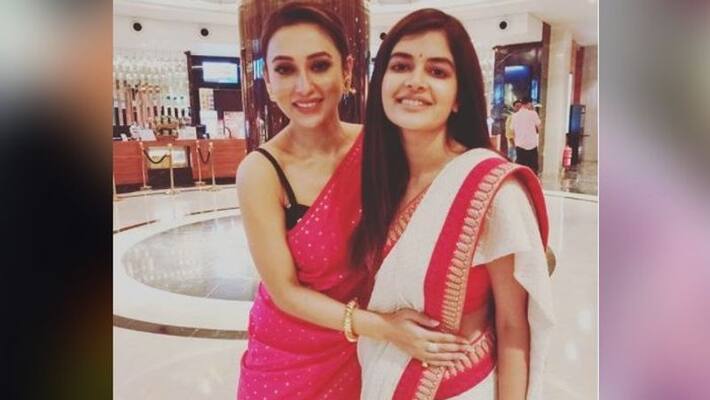 Madhumita Sarcar fangirl moment with Mimi Chakraborty ADB Madhumita Sarcar fangirl moment with Mimi Chakraborty ADB