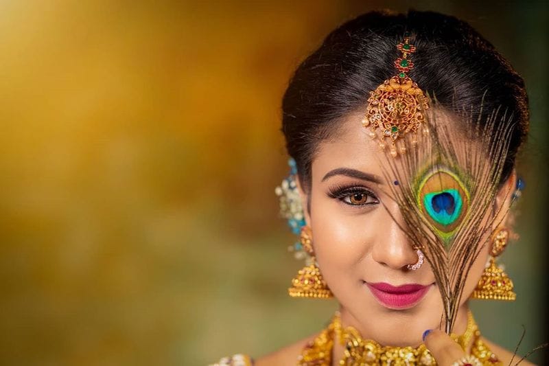 Alya manasa wedding style photo shoot going viral
