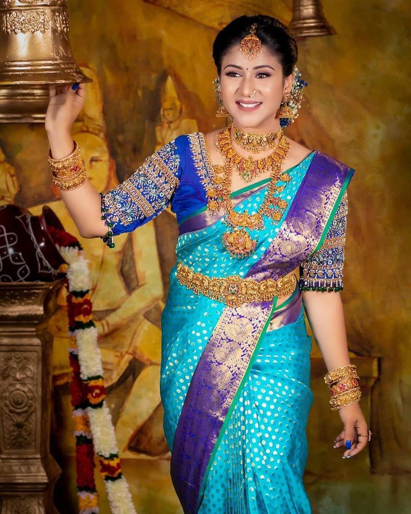 Alya manasa wedding style photo shoot going viral