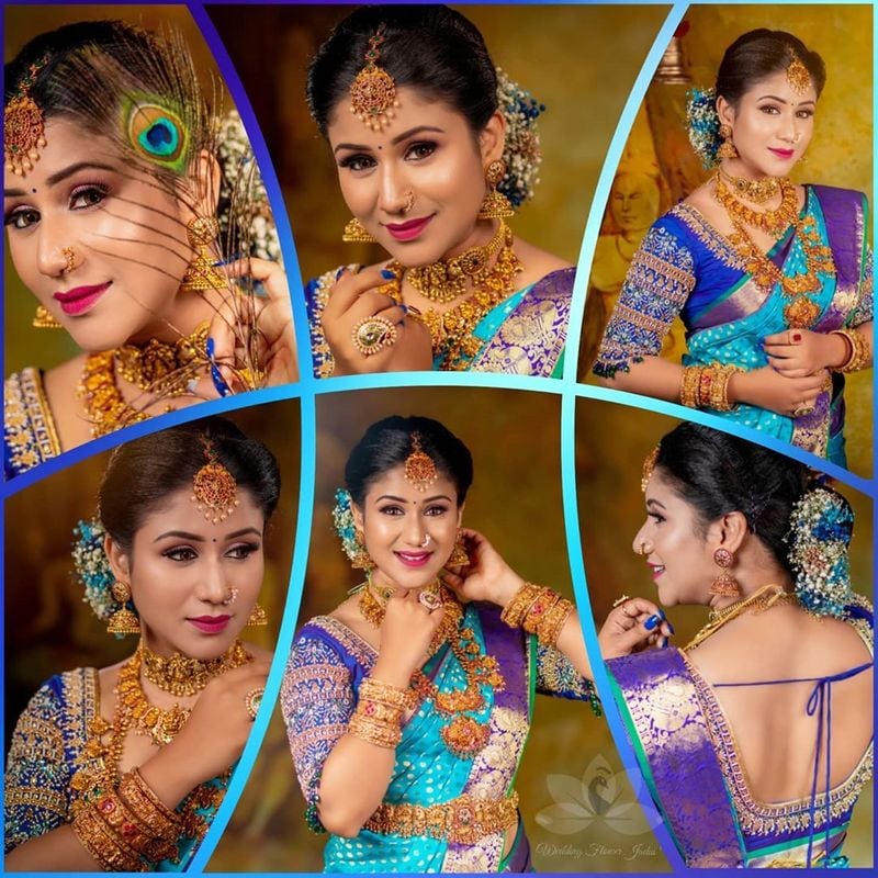 Alya manasa wedding style photo shoot going viral