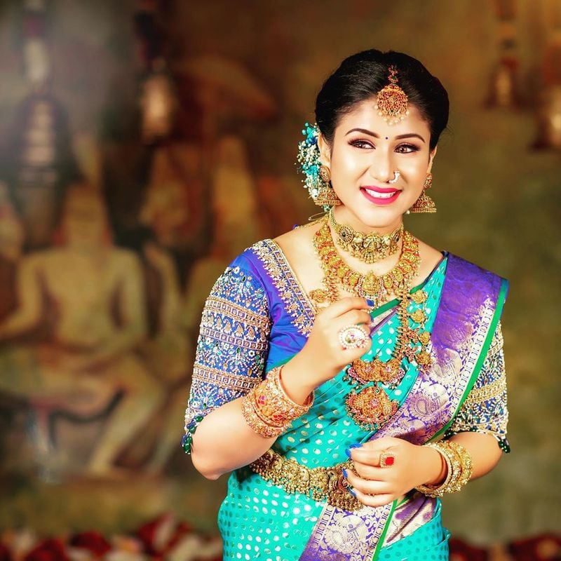 Alya manasa wedding style photo shoot going viral