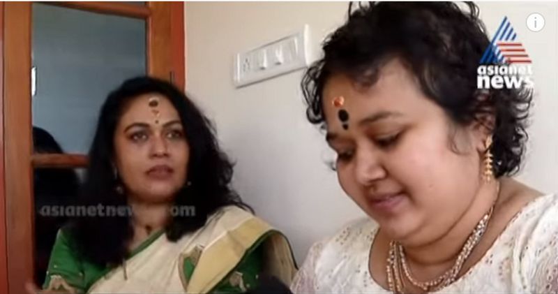 Saranya Sasi settled in her new house