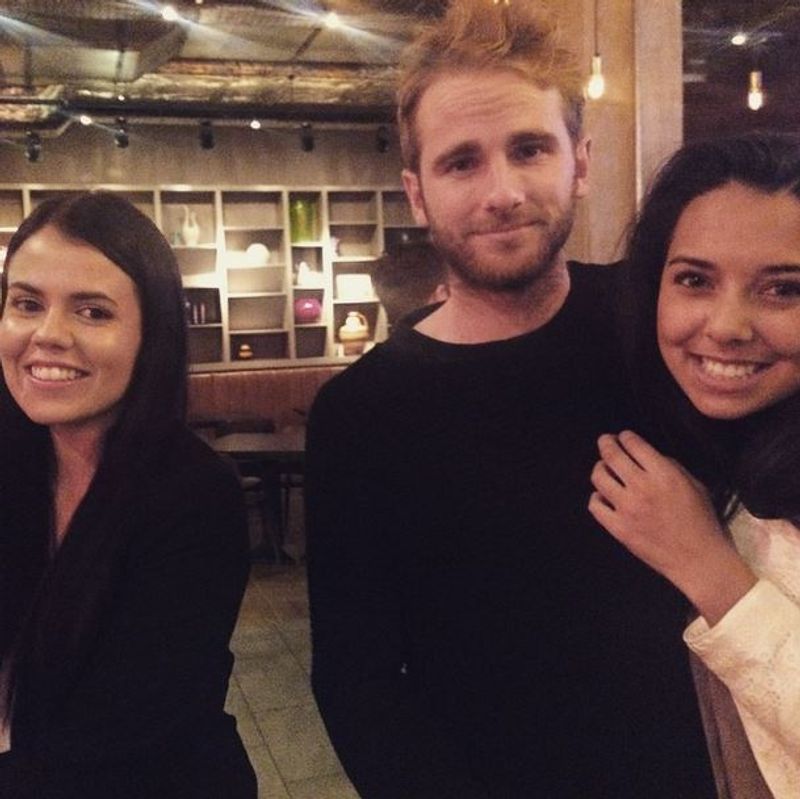 Kane Williamson cute falling into Love Moment
