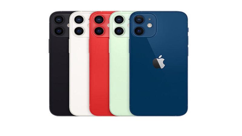 iPhone 12 mini
एप्पल कंपनी का दावा है कि ये दुनिया का सबसे लाइट एंड स्लीक फोन है। इसके 3 वेरिएंट 64 जीबी, 128 जीबी और 256 जीबी मार्केट में आएंगे। जिनकी कीमत क्रमश: 69 हजार 900, 74 हजार 900 और 84 हजार 900 रुपए है। iPhone 12 mini ब्लैक, ब्लू, ग्रीन, प्रोडक्ट (रेड) और व्हाइट कलर में मिलेगा।