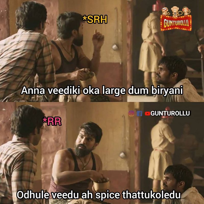 IPL 2020: Rajasthan Royals Admin trolled after Hyderabadi Biryani Order post CRA