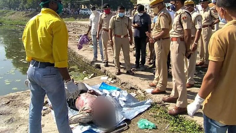 शुक्रवार को आरोपी देवेंद्र की लाश डायलाब तालाब में मिली। एसपी कविंद्र सिंह ने बताया कि आरोपी ने सुसाइड किया होगा।